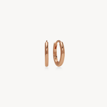 Hoop Earrings - Mini Rose Gold