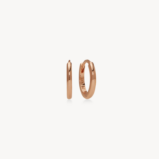 Hoop Earrings - Mini Rose Gold