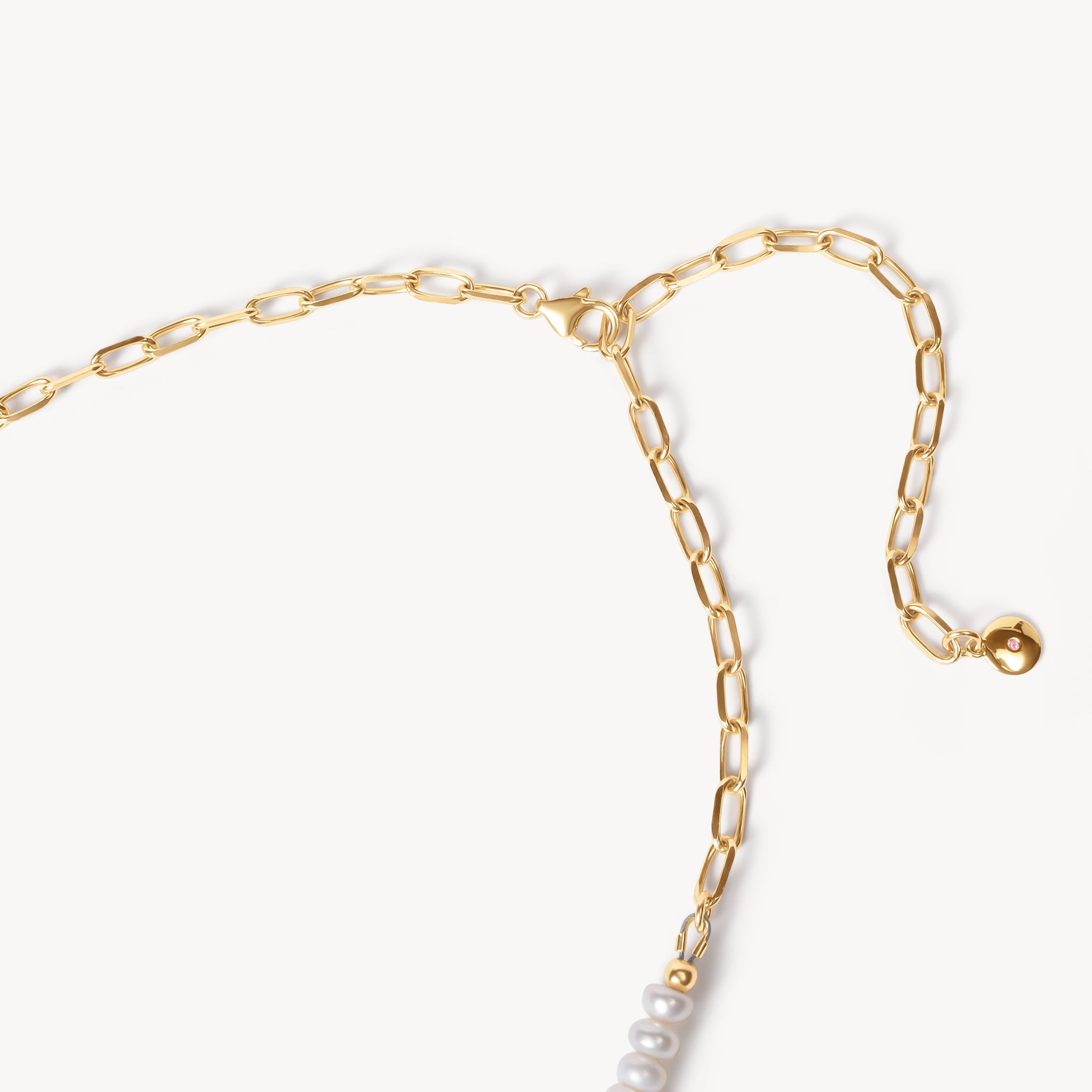 Alice-Inspired Charm Necklace closure