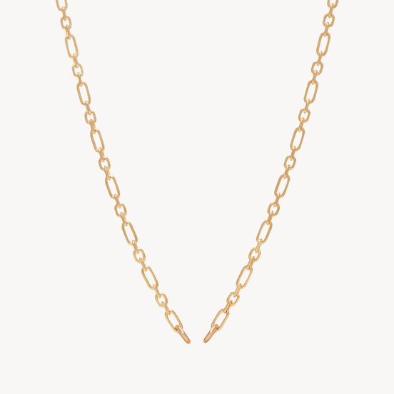 Figaro Chain Charm Necklace Base