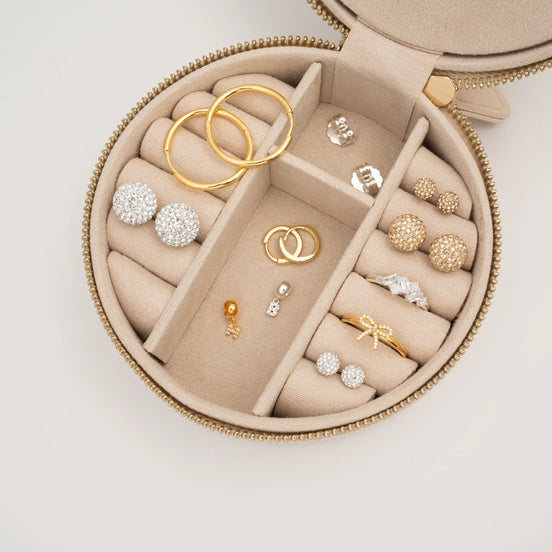 Linen Jewellery Case