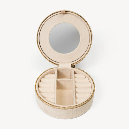 Linen Jewellery Case