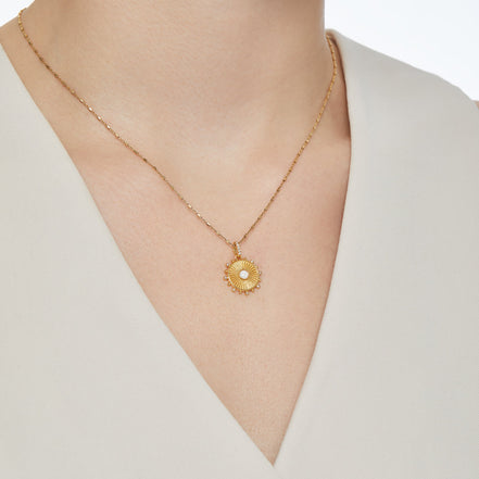 Beam Opal Charm on model