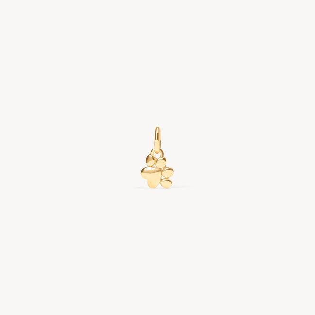 Gold Paw Print Charm