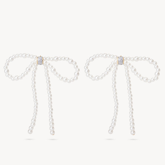 Pearl Present Statement Earrings