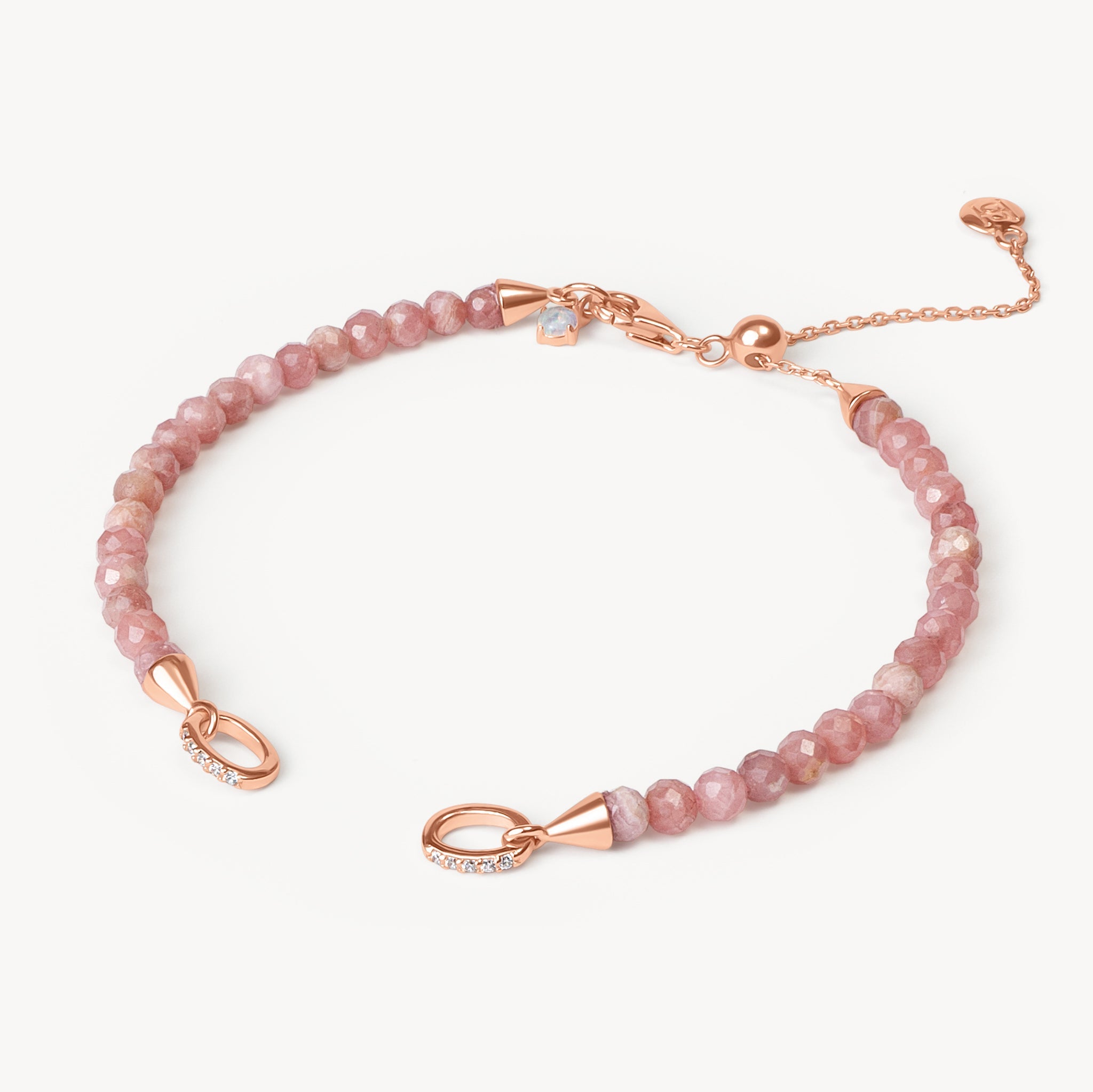 Rhodochrosite Charm Base