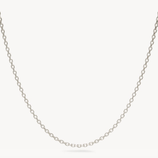 Rolo Slider Chain Silver