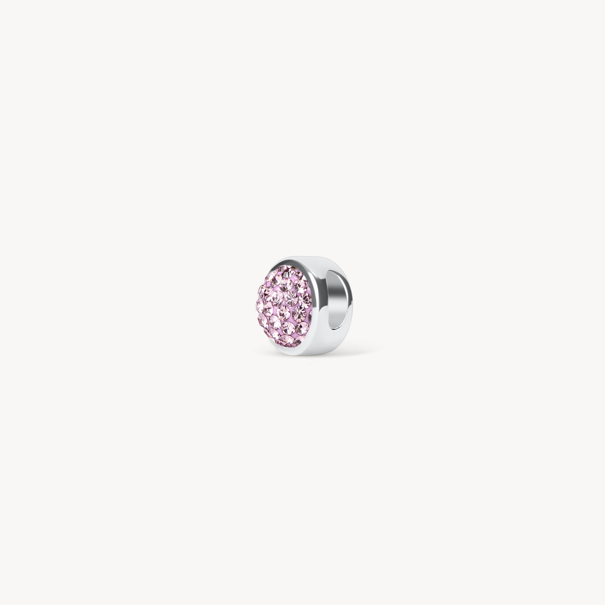 Lilac Sparkle Bezel Charm