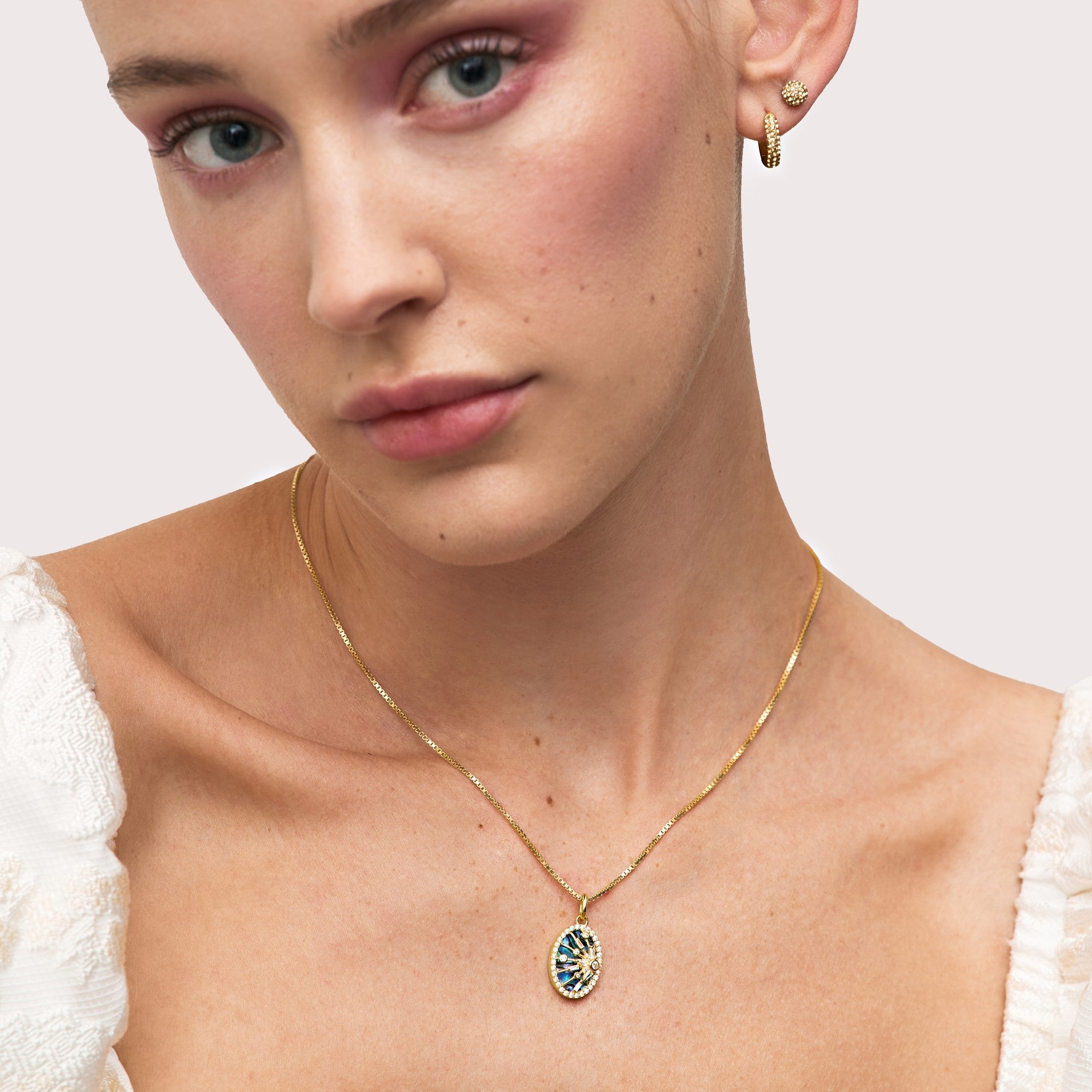 Supernova Oval Charm