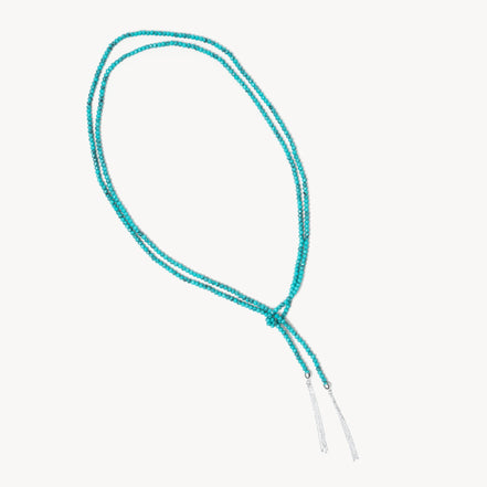 Turquoise Lariat Necklace