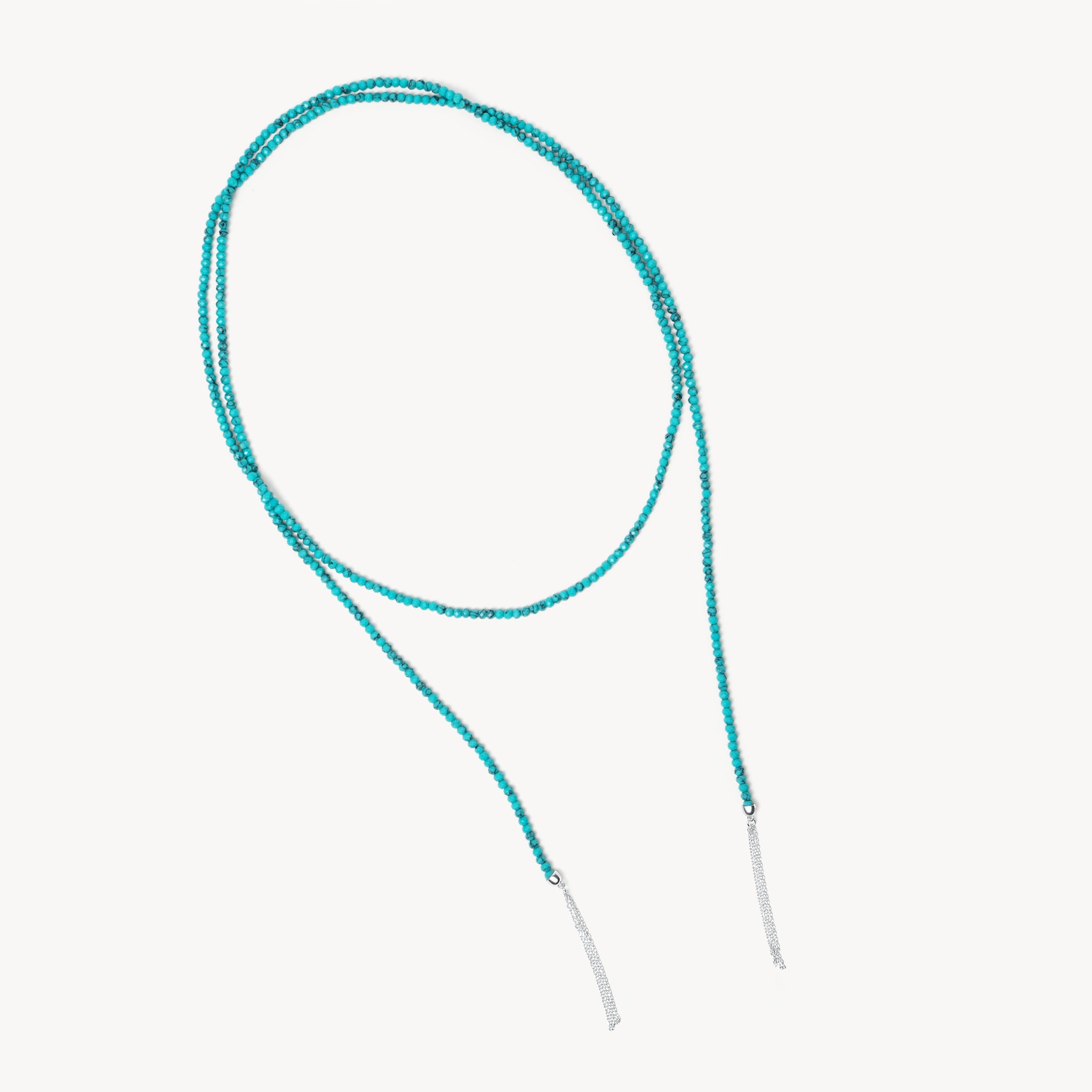 Turquoise Lariat Necklace