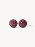 10mm Birthstone Sparkle Ball™ Stud Earrings January