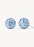Large Denim Sparkle Ball™ Stud Earrings