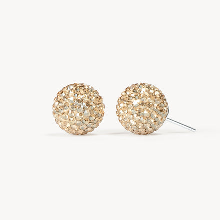Soft Gold Sparkle Ball™ Stud Earrings 12mm