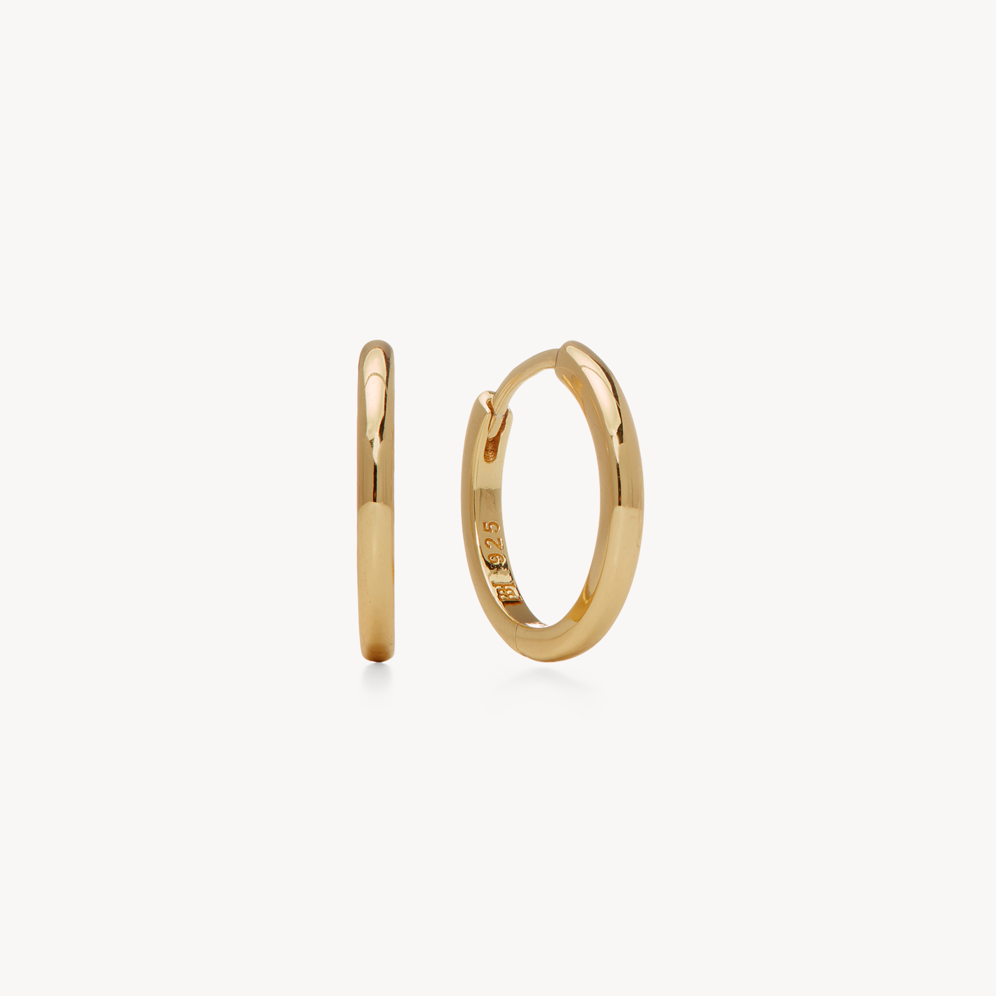 Hoop Earrings - Small Gold