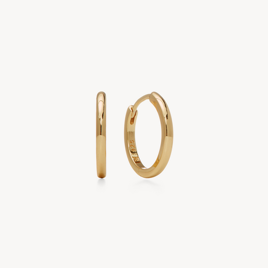Hoop Earrings - Small Gold