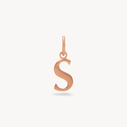 Rose Gold Letter Necklace