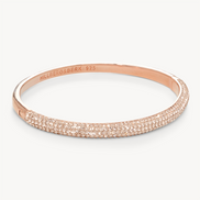 Sparkle Cuff Bracelet Rose Gold