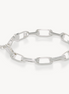 Icon Clip Chain Bracelet Silver