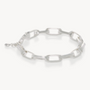 Icon Clip Chain Bracelet Silver