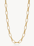Icon Clip Chain Necklace Gold