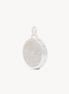 Keepsake Pavé Locket Charm Silver