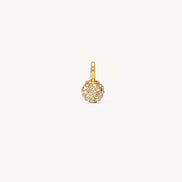 Mini Soft Gold Sparkle Ball™ Charm