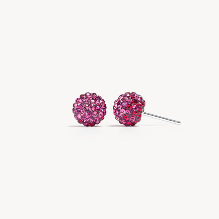 Cupid Sparkle Ball™ Stud Earrings 8mm