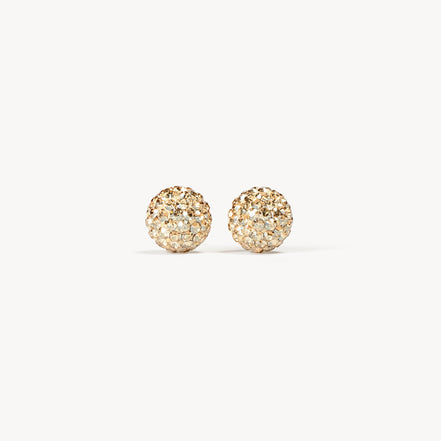 November Small Birthstone Sparkle Ball™ Stud Earrings