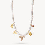 Alice-Inspired Charm Necklace