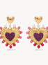 Aura Heart Earrings