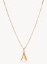 Gold Letter Necklace