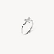 Silver Baby Bow Ring
