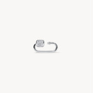 Carabiner Twist Link Charm Holder