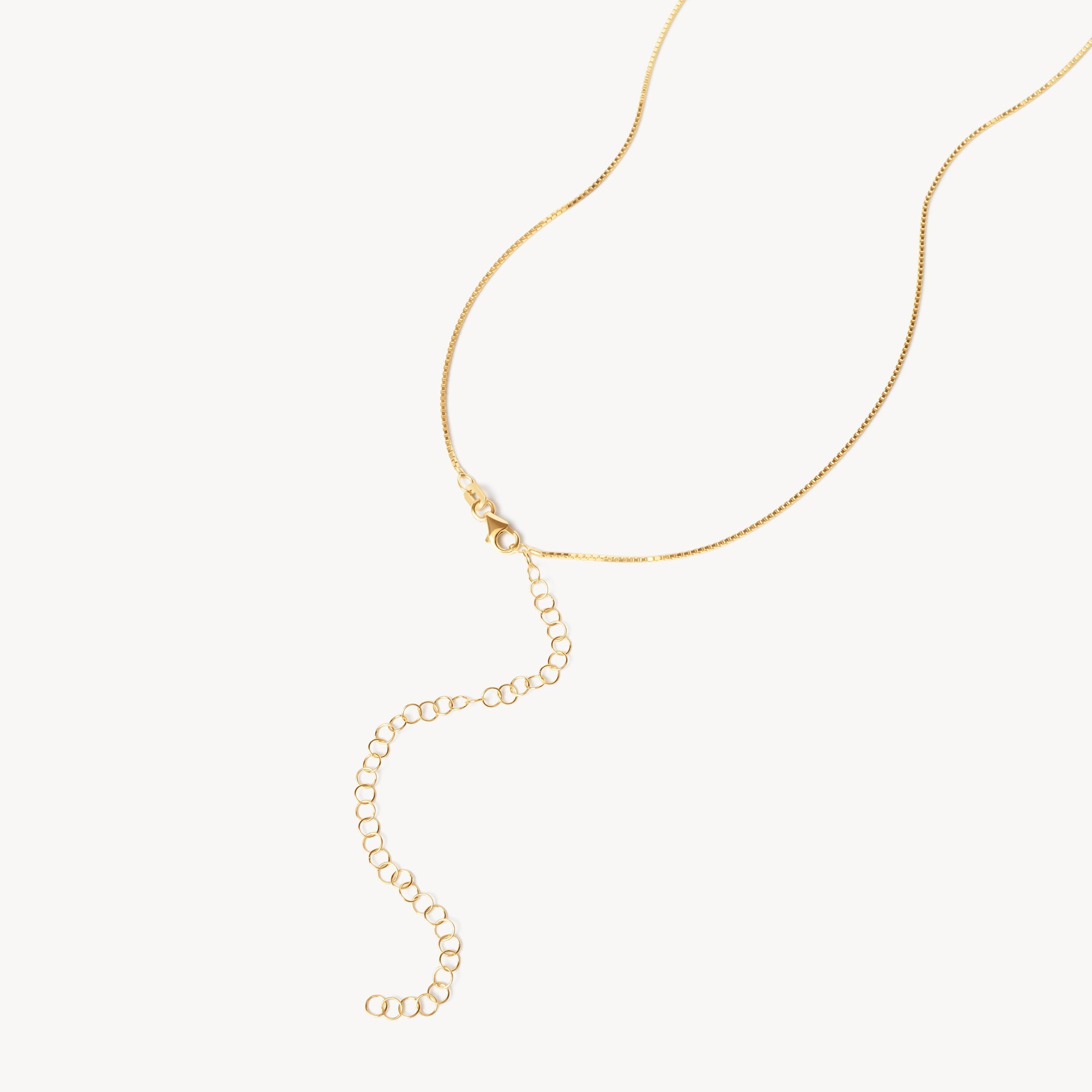 14K Box Chain Extender