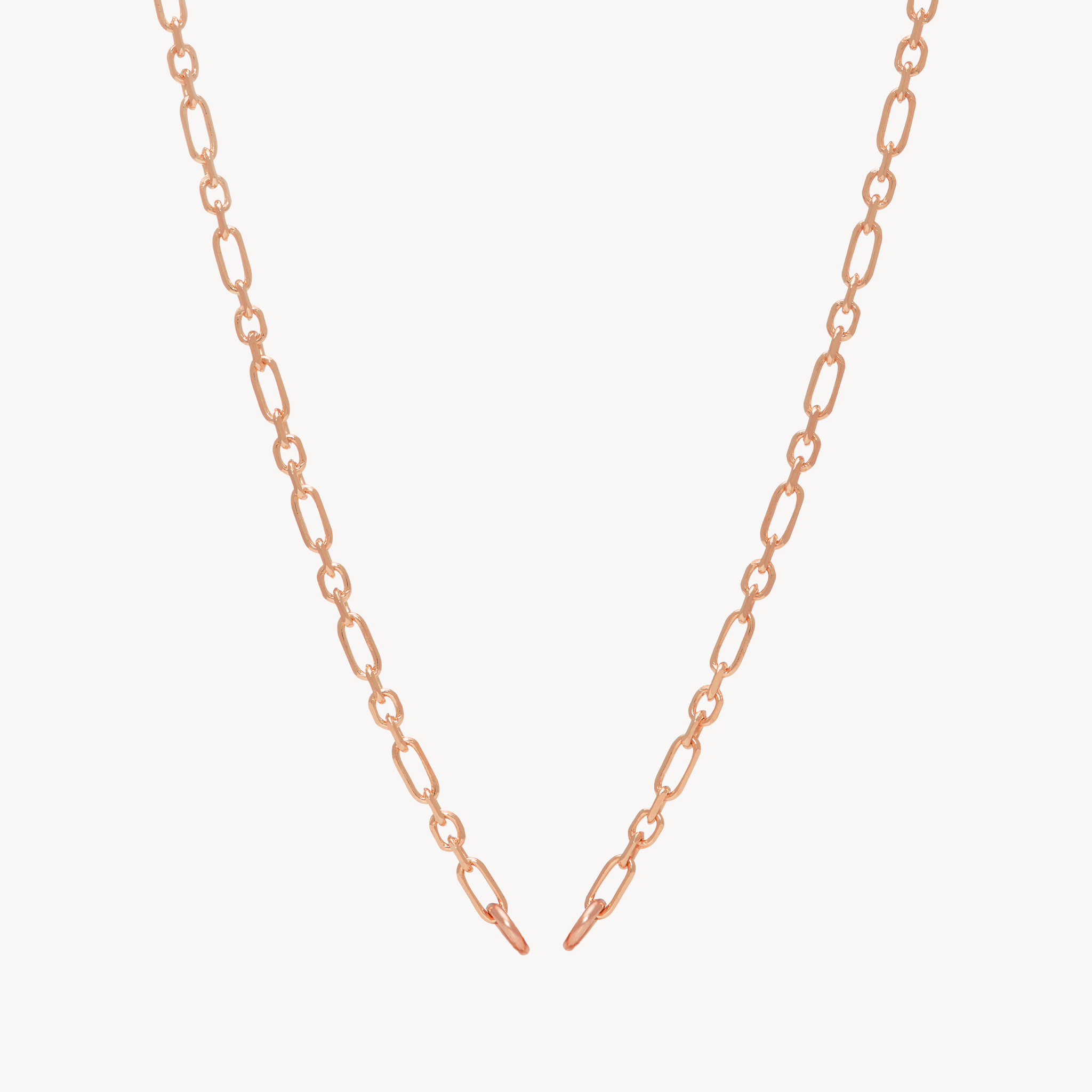Figaro Chain Charm Necklace Base