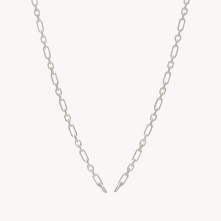 Figaro Chain Charm Necklace Base