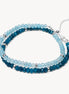 Blue Chalcedony Gemstone Versa Wrap Bracelet