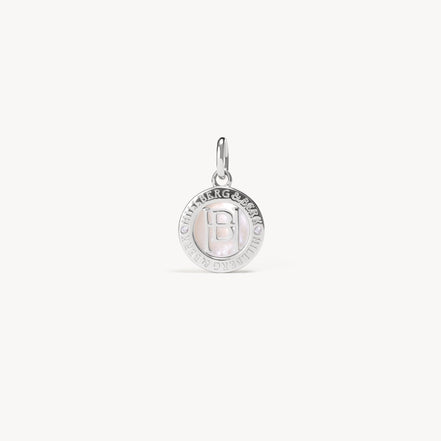 H&B Monogram Charm Silver