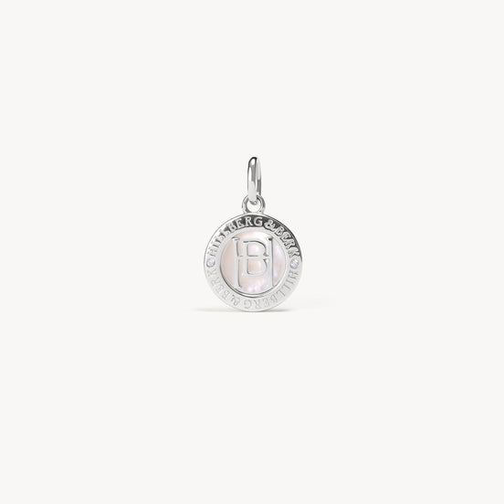 H&B Monogram Charm Silver
