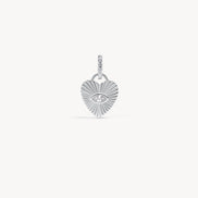 Heart Beam Charm