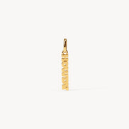 Gold HOWDY Charm