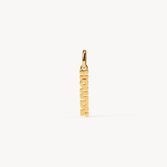 Gold HOWDY Charm