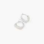 June Birthstone Always On Hoop Earrings