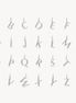Letter Charm — Silver Collection