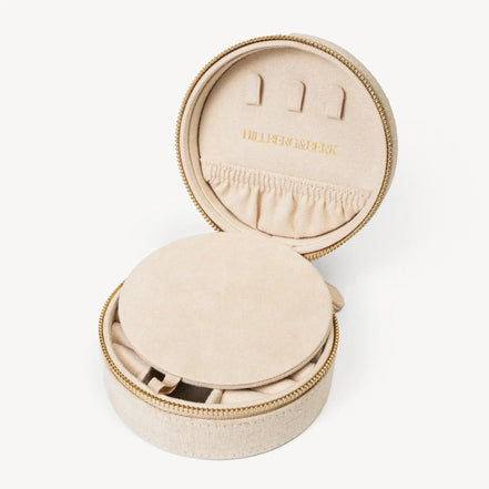 Linen Jewellery Case