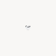 Mini Metal Heart Stud Silver