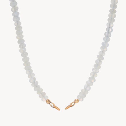 Rainbow Moonstone Charm Necklace Base