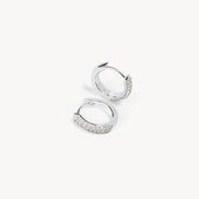 October Birthstone Always On Hoop Earrings