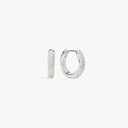October Birthstone Always On Hoop Earrings